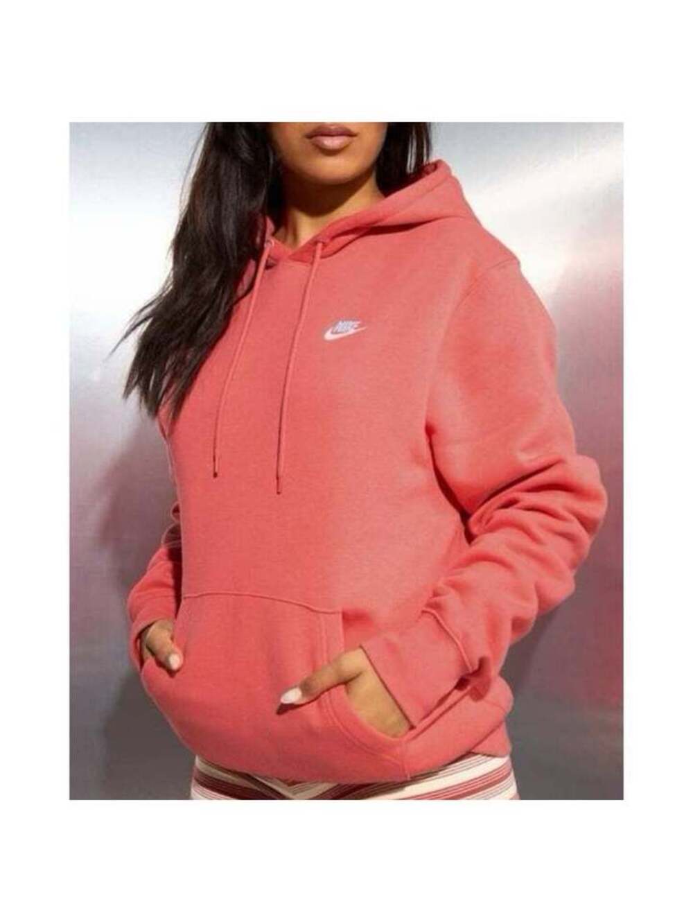 Nike Womens Club Fleece Pullover Hoodie